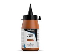 Vallejo - Colores acrílicos studio 500ml, color dorado óxido hierro
