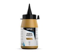 Vallejo - Colores acrílicos vallejo studio 500ml, color oro