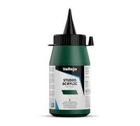 Vallejo - Colores acrílicos Studio 500ml, Color Verde ftalocianina
