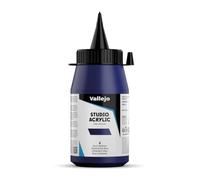Vallejo - Colores acrílicos vallejo studio 500ml, color azul ultramar
