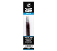 Vallejo Detalle Pinceles, Definition Set 4/0, 3/0, 2/0