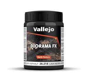 Vallejo Diorama Effects 26214 Black Lava-Asphalt (200ml)