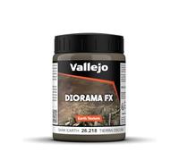 Vallejo Diorama FX Pintura Acrílica Earth Texture Acado Realista, 200 ml. Para Simular Texturas de Terreno, Tierra, Nieve, Agua y Barro para Maquetas para Modelismo