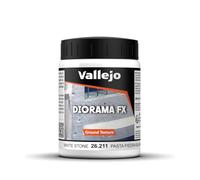 Vallejo Diorama FX Pintura Acrílica Texturas de Piedra Acado Realista, 200ml. Para Simular Texturas de Terreno, Tierra, Nieve, Agua y Barro para Maquetas para Modelismo