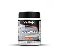 Vallejo Diorama FX Pintura Acrílica Texturas de Piedra Acado Realista, 200ml. Para Simular Texturas de Terreno, Tierra, Nieve, Agua y Barro para Maquetas para Modelismo