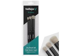 Createx Vallejo Set de pinceles Especiale B007990 – Pincel seco y creación de efectos