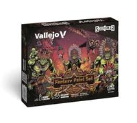 Vallejo - Fantasy Paint Set 12x18 ml/0,6 fl oz con Miniatura