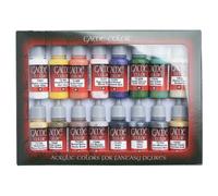 Vallejo Game Color Painting Models Figuras Juego de colores de capa base de 16 x