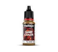 Vallejo Game Color Pintura Acrílica Marrón Cuero Acabado Mate, 18 ml. Autonivelante y Sistema BSL