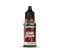 Vallejo Game Color Pintura Acrílica Sick Green Acabado Mate, 18 ml. Autonivelante y Sistema BSL