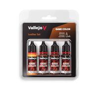 Vallejo- Color Juego de Cuero Maqueta, Multicolor (772385)