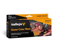 Vallejo Game Color Wash 72190 Set de 8 Colores