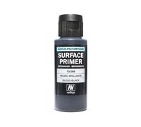 Vallejo Gloss Surface Color Imprimación negra Poliuretano acrílico a base de agu