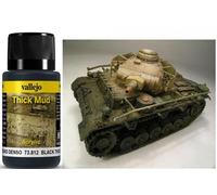Vallejo Intemperie 73812 Black Thick Mud 40ml Vallejo
