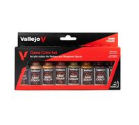 Vallejo Juego de colores AV Game, tono de piel (x8)