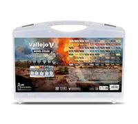 Vallejo - Maletín Combination Case. Incluye: 80 Colores para Realizar Combinaciones BSL (Base, Sombra y luz)