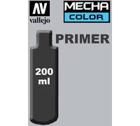 Vallejo Mecha Color Acrylic Paint Color Acrílico 74641 Primer Grey 200 ML