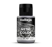Vallejo Metal Color Pintura Acrílica Aluminio Acabado Realista, 32 ml. para Aerógrafo para Modelismo