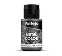 Vallejo Metal Color Pintura Acrílica Metal Acabado Realista, 32 ml. para Aerógrafo para Modelismo
