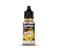 Vallejo Model Air Pintura Acrílica a Base de Agua en Color Arena de Acabado Mate para Aerógrafo. Pintura en Botella de 18 Ml con Cuentagotas para Modelismo y Maquetas