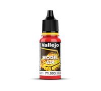 Createx Vallejo Pintura acrílica Model Air RLM23 Rot – Base de agua, mate, con cuentagotas 18 ml