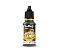 Vallejo Model Air Pintura Acrílica Camouflage Black Green Acabado Mate, 18 ml. para Aerógrafo para Modelismo y Figuras