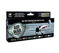 Vallejo Model Air RAF Set 71149 Day Fighters Pre-War To 1941 (8)