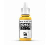 Vallejo Model Color Pintura Acrílica, Amarillo (Flat Yellow), 17 ml