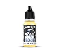Vallejo Model Color Pintura Acrílica Amarillo (Ice Yellow) Acabado Mate, 18 ml. Autonivelante y Sistema BSL para Modelismo y Figuras