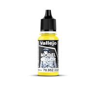 Vallejo Model Color Pintura Acrílica Amarillo (Lemon Yellow) Acabado Mate, 18 ml. Autonivelante y Sistema BSL para Modelismo y Figuras