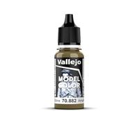 Vallejo Model Color Pintura Acrílica Amarillo (Middle Stone) Acabado Mate, 18 ml. Autonivelante y Sistema BSL para Modelismo y Figuras