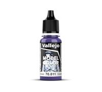 Vallejo Model Color Pintura Acrílica Azul (Blue Violet) Acabado Mate, 18 ml. Autonivelante y Sistema BSL para Modelismo y Figuras