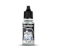 Vallejo Model Color Pintura Acrílica Azul (Pale Blue) Acabado Mate, 18 ml. Autonivelante y Sistema BSL para Modelismo y Figuras