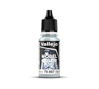 Vallejo Model Color Pintura Acrílica Azul (Pale Grey Blue) Acabado Mate, 18 ml. Autonivelante y Sistema BSL para Modelismo y Figuras