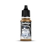Vallejo Model Color Pintura Acrílica Beige (Medium Flesh Tone) Acabado Mate, 18 ml. Autonivelante y Sistema BSL para Modelismo y Figuras