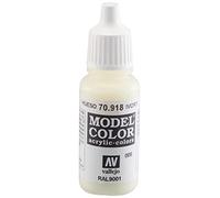 Vallejo Model Color Pintura Acrílica, Blanco (Ivory), 17 ml