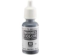 Vallejo Model Color Pintura Acrílica, Gris (Basalt Grey), 17 ml
