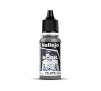 Vallejo Model Color Pintura Acrílica Gris Marina Acabado Mate, 18 ml. Autonivelante y Sistema BSL para Modelismo y Figuras