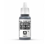 Vallejo Model Color Pintura Acrílica, Gris (Neutral Grey), 17 ml