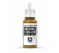 Vallejo Model Color Pintura Acrílica, Latón (Brass), 17 ml