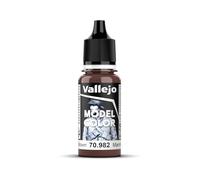 Vallejo Model Color Pintura Acrílica Marrón (Calvary Brown) Acabado Mate, 18 ml. Autonivelante y Sistema BSL para Modelismo y Figuras