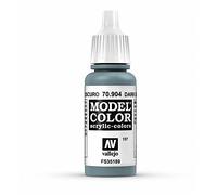Vallejo Model Color Pintura Acrílica Mate Gris Acabado Mate, 18 ml. Autonivelante y Sistema BSL para Modelismo y Figuras