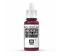 Vallejo Model Color Pintura Acrílica, Rojo (Violet Red), 17 ml