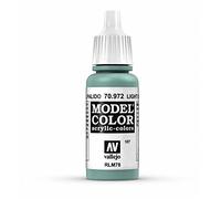Vallejo Model Color Pintura Acrílica, Verde (Light Green Blue), 17 ml