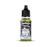 Vallejo Model Color Pintura Acrílica Verde (Lime Green) Acabado Mate, 18 ml. Autonivelante y Sistema BSL para Modelismo y Figuras
