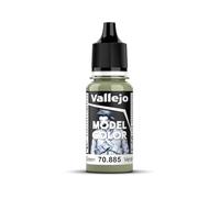 Vallejo Model Color Pintura Acrílica Verde (Pastel Green) Acabado Mate, 18 ml. Autonivelante y Sistema BSL para Modelismo y Figuras