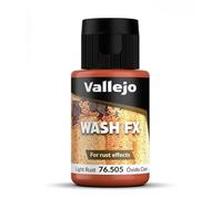 Vallejo Model Wash Pintura Acrílica Color Oxid Para Aplicar efectos de Sombras y Luces, 35 ml. de Forma Fácil y Rápida para Modelismo y Figuras