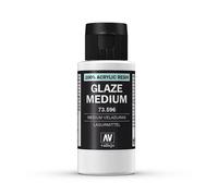 Vallejo Pintura a juego de colores 100% resina acrílica Esmalte incoloro Medio 6