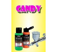 Vallejo Premium Aerógrafo Acrílico 62071 Amarillo Candy 60ml.