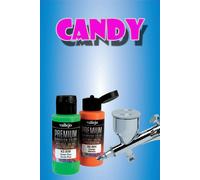 Vallejo Premium Airbrush Acrylic Acrílico 62076 Candy Racing Azul 60ml. Vallejo